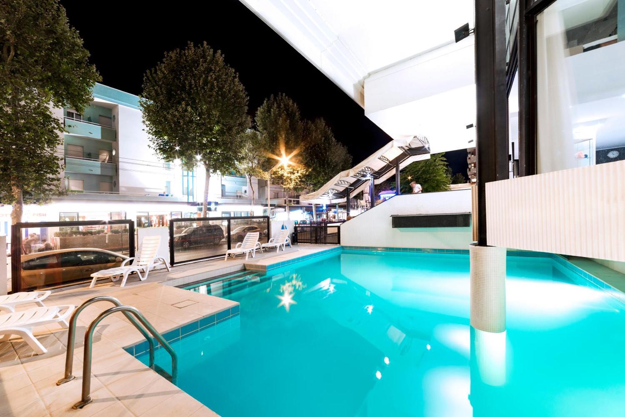 Grand Meeting Hotel Rimini Bagian luar foto